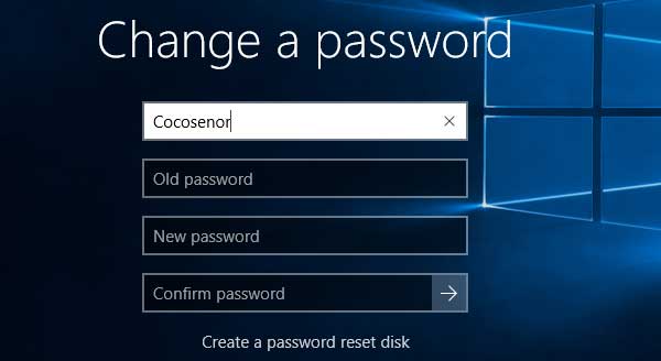 how to change your password on windows 10 change your pasword